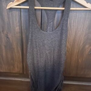 Beyond The Bump Spacedye Bases Covered Maternity Racerback Tank Darkest Night